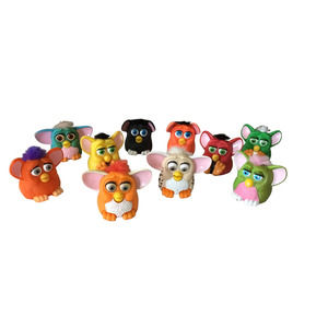 Vintage McDonalds Furby Set of 10 Plastic Toys